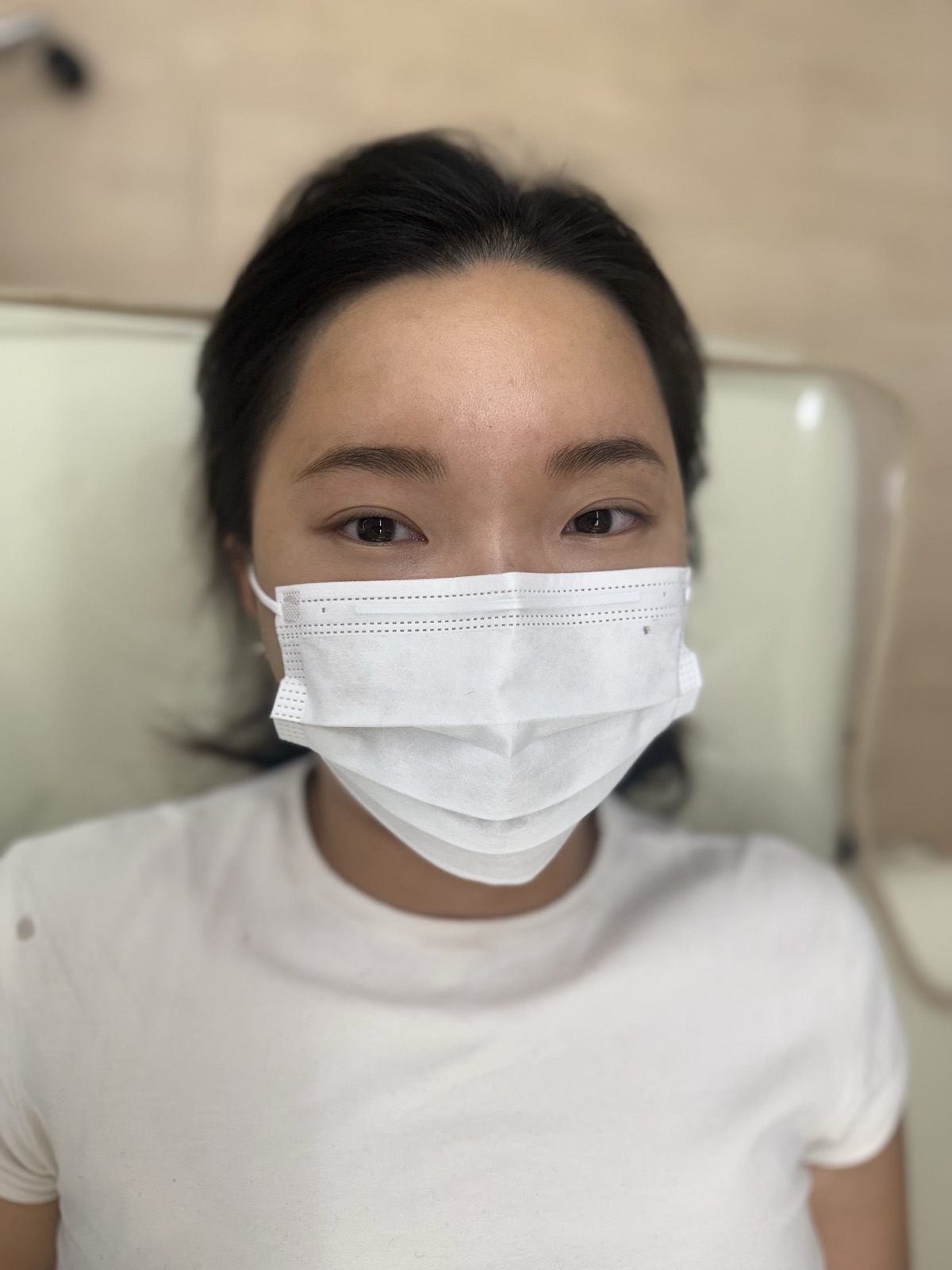 Nano brows result — soft natural brows